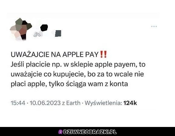 Uważajcie na to
