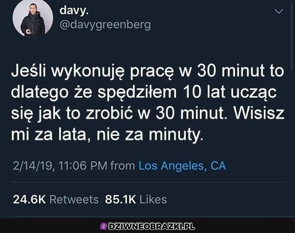 Właśnie