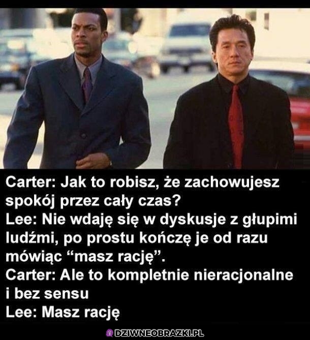 Sposób na spokój