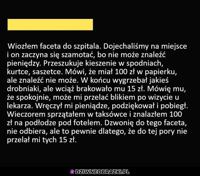 Kiedy myślisz, że będzie uczciwy