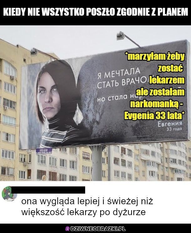 Kiedy nie wyszło z planem