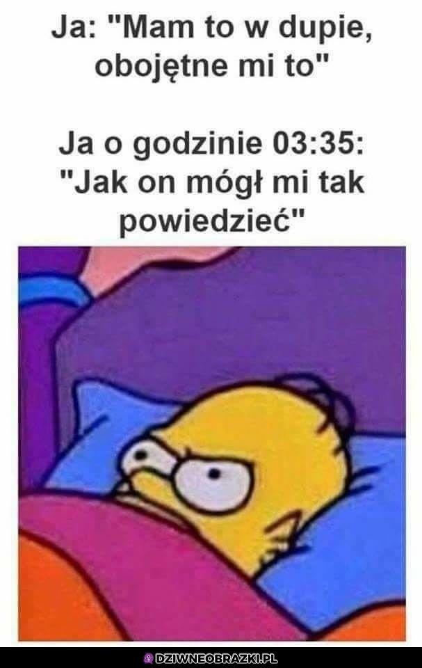Jednak nie mam w dupie