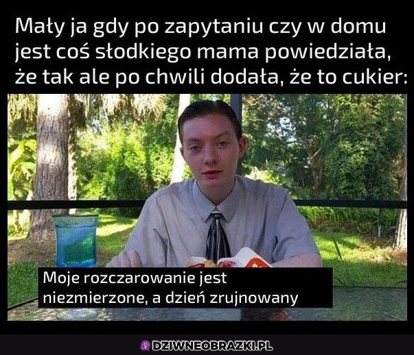 To było prawdziwe rozczarowanie