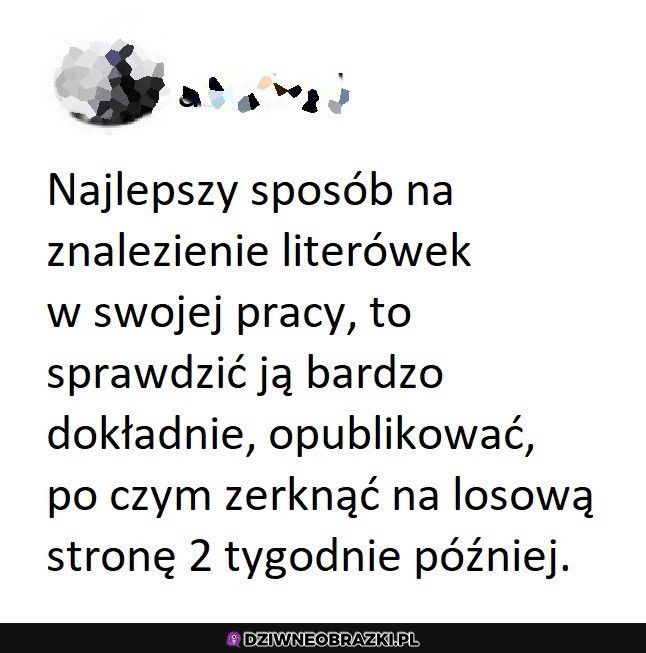 jak łatwo znaleźć literówki?