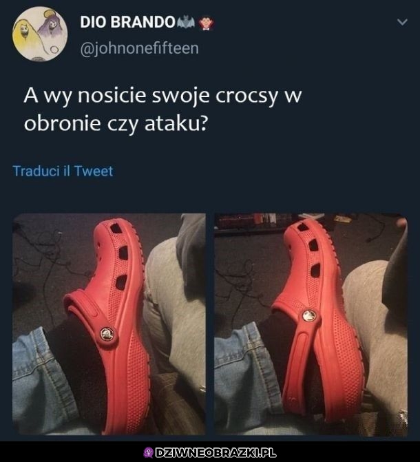 W którym trybie je nosicie?