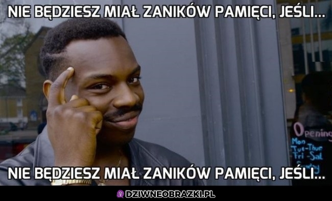 Zaniki pamięci