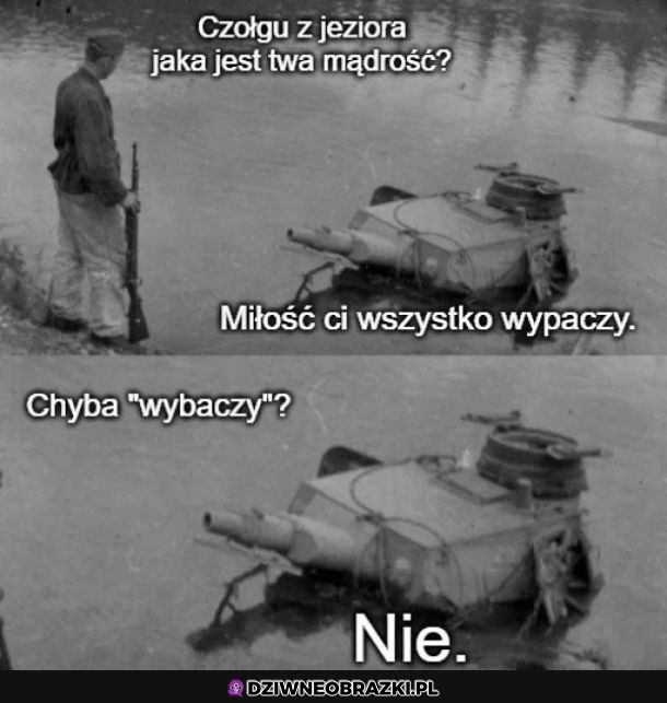 Czołg prawdę Ci powie 