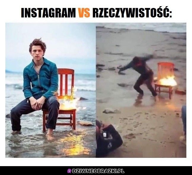 Insta vs real