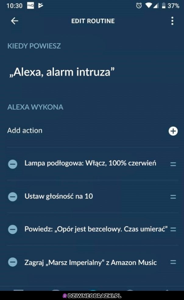 Alarm intruza