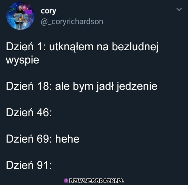 Na bezludnej wyspie