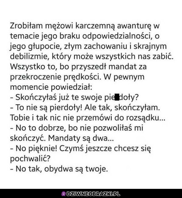 Kiedy zdasz sobie sprawę, że zginęłaś od własnej broni