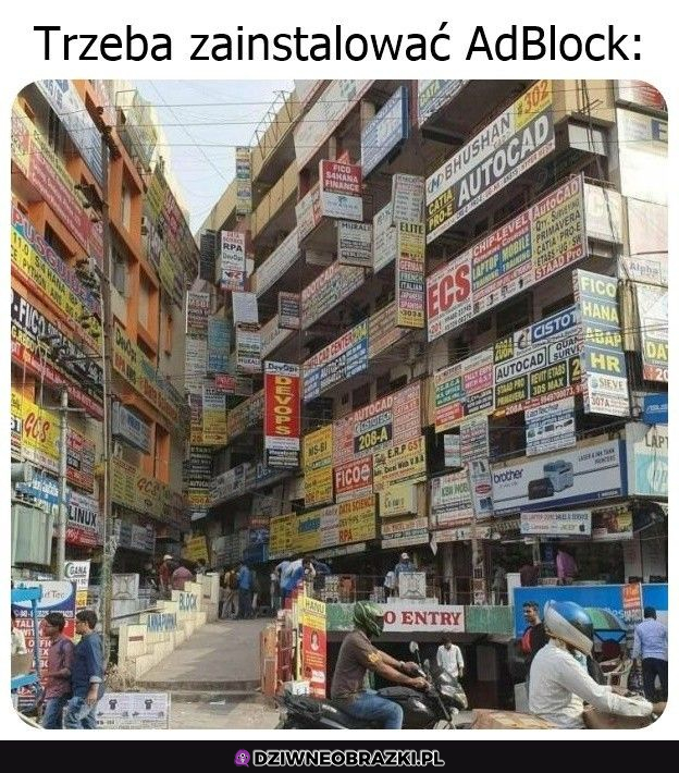 Tu by się przydał adblock