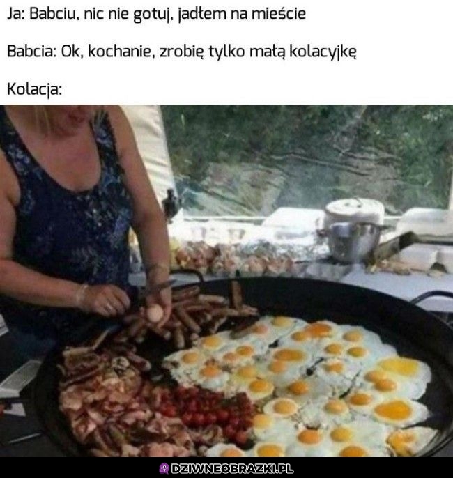 Babcia zawsze zrobi po swojemu