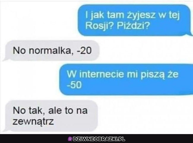 Jak tam w tej Rosji?