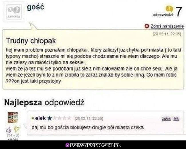 Co zrobić z takim gościem?