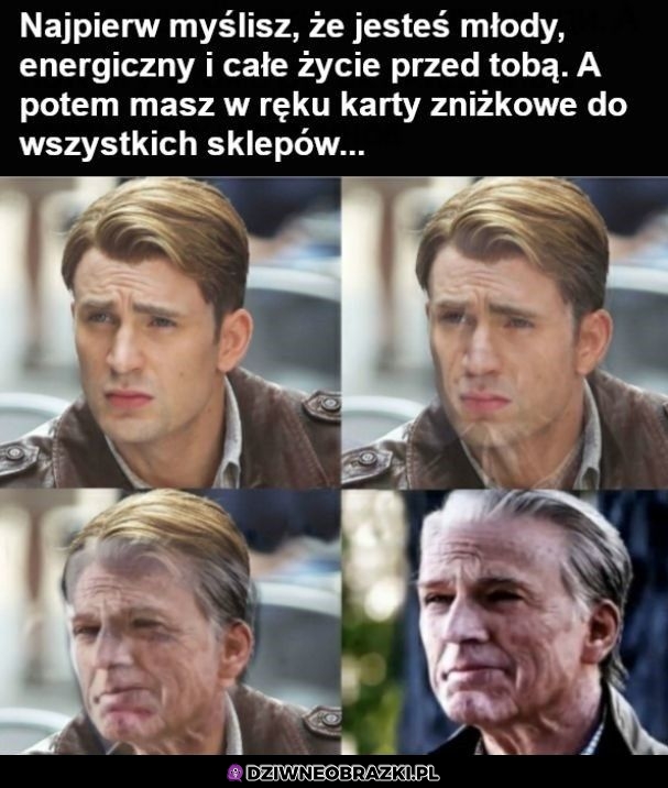 I pyk jesteś stary
