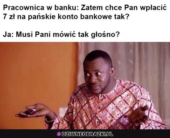 Może pani być ciszej?