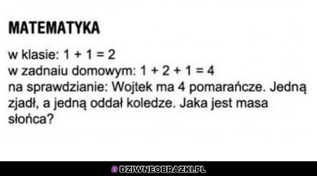 Matematyka taka jest