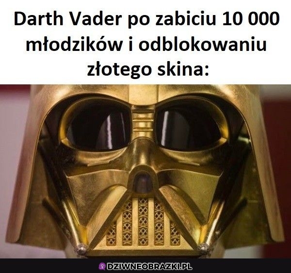Złoty skin