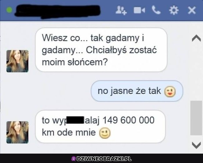 Czy nie chciałby zostać jej słoneczkiem?