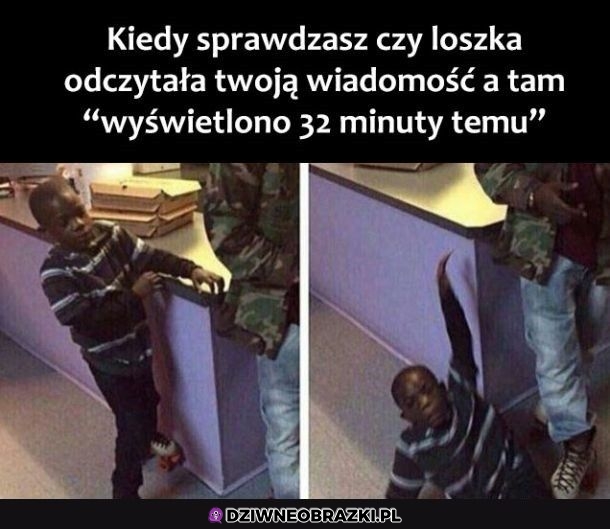 Kiedy sprawdzasz czy odczytała