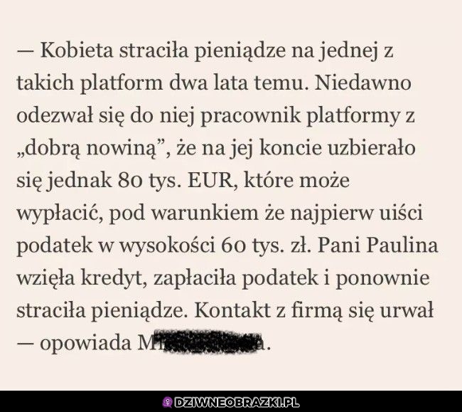 Jak to jest być frajerem?