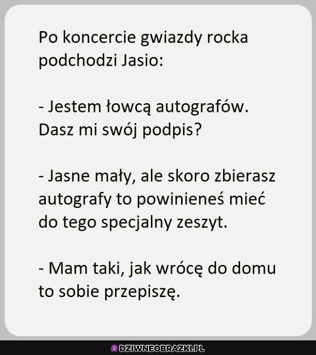 Zeszyt na autografy