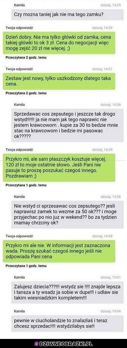 Kiedy uwolniłaś w Grażynie demona