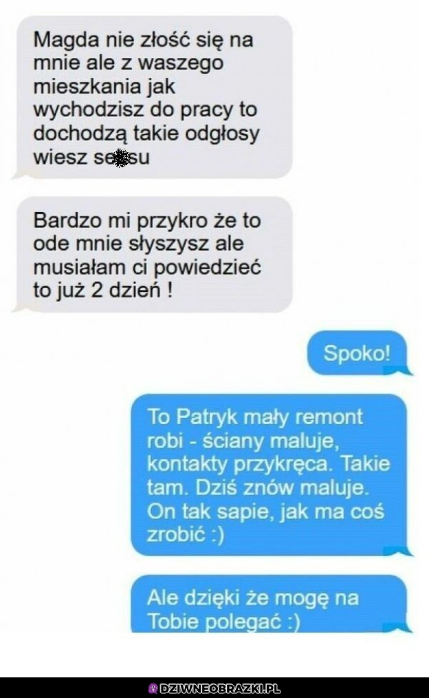 Kiedy słyszysz od sąsiadów podejrzane odgłosy