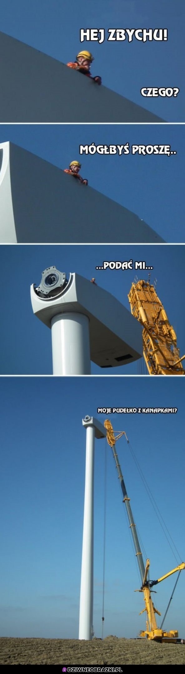 Zbychu podaj kanapki