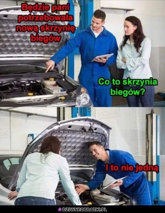 Będzie potrzebna nowa skrzynia