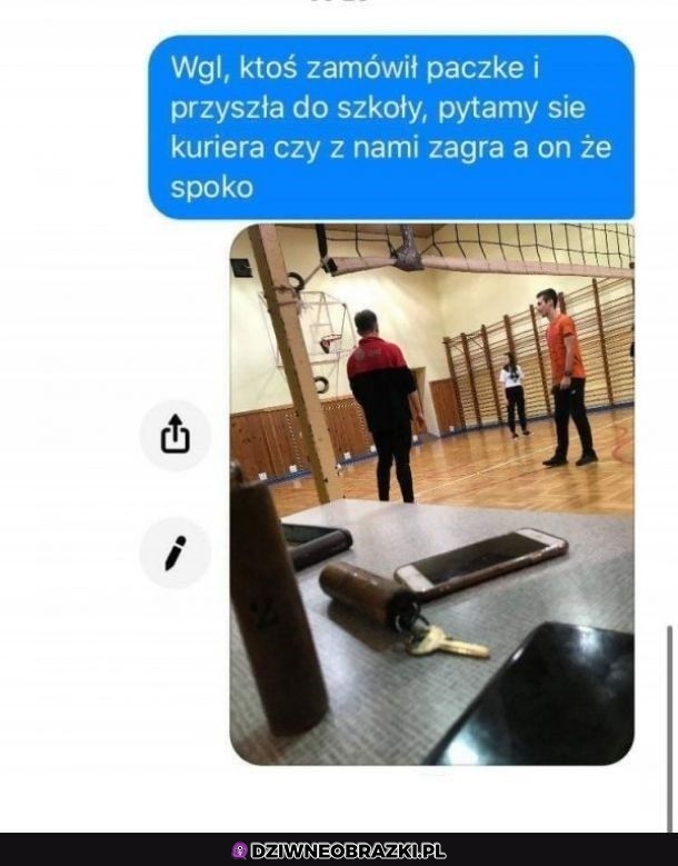 No spoko, a ja dalej czekam na paczkę