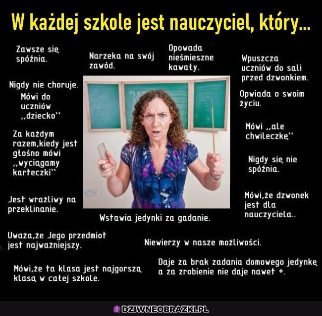 Nauczyciele w szkole