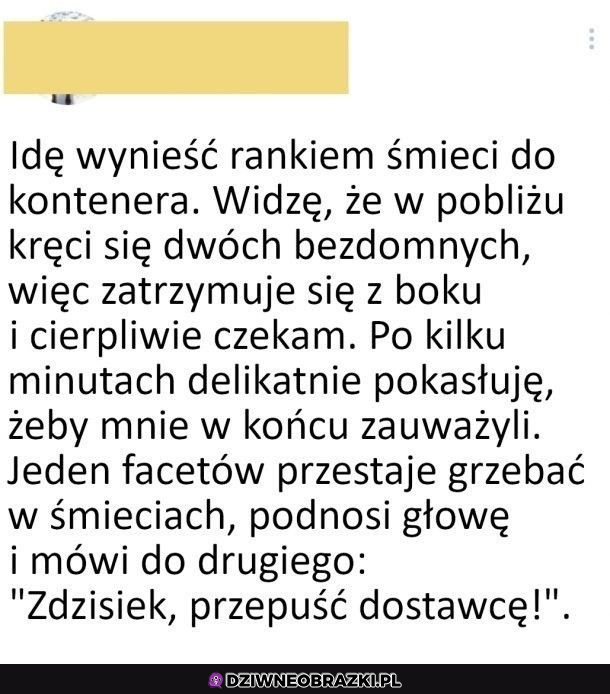 Wyrzucanie śmieci