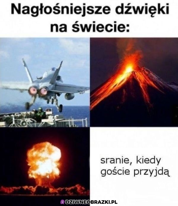 Najgłośniejsze dźwięki na świecie