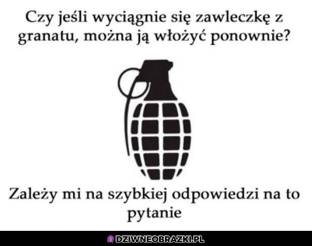 Pilne pytanie mam