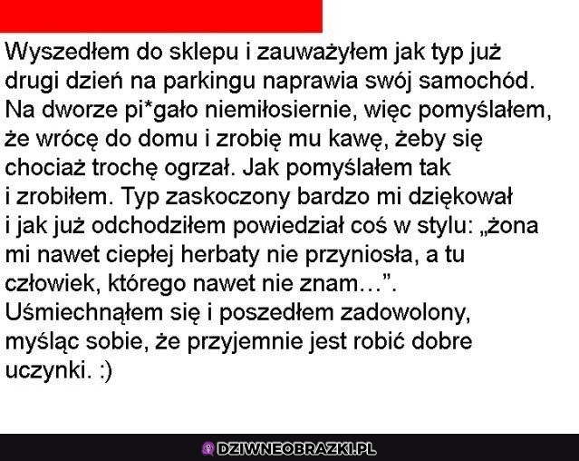 Mała rzecz a cieszy