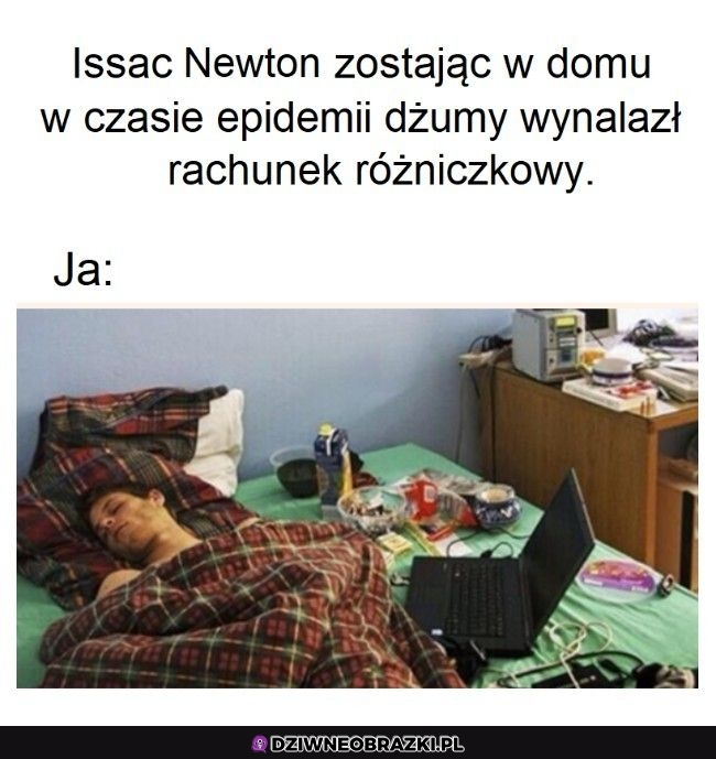 Tymczasem ja na kwarantannie