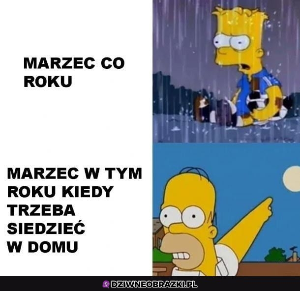 Ten marzec jest jakiś inny