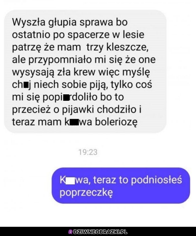 Kiedy coś ci się pomieszało po całości