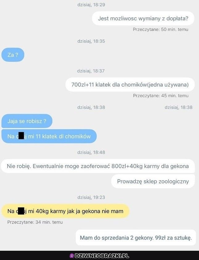 Można się wymienić?