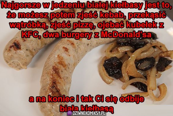 Biała kiełbasa