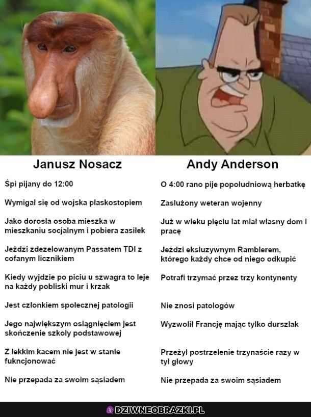 Janusz vs Andy