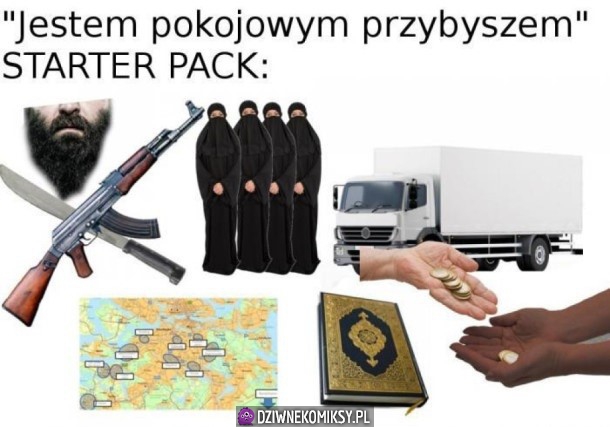 Jestem pokojowym przybyszem