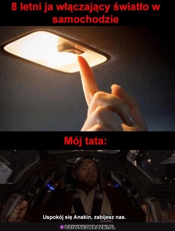 Kiedy włączałem światełko