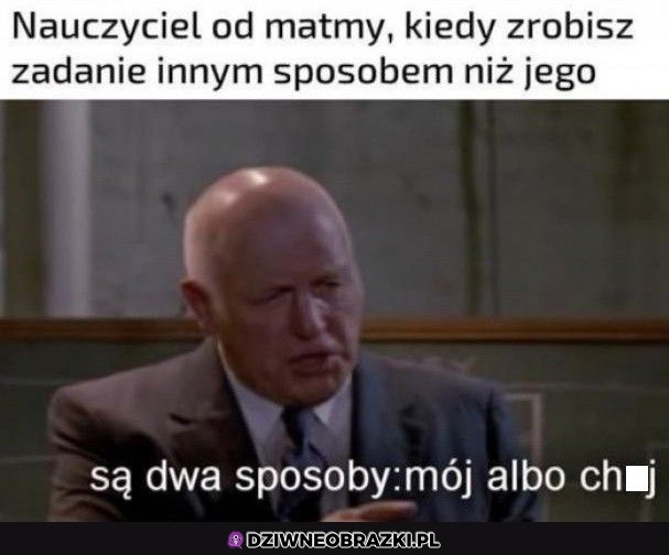 Nie ma takiego rozwiązywania