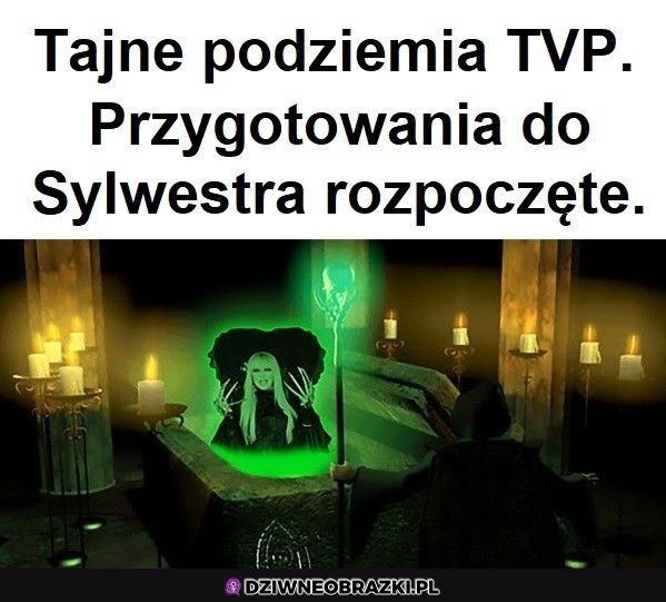 Przygotowania do sylwestra