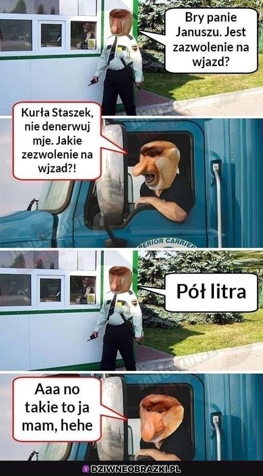 Zezwolenie jest?