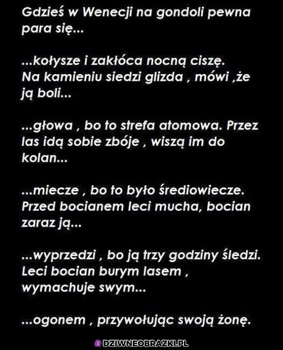Wierszyk, który każdy z nas pewnie zna