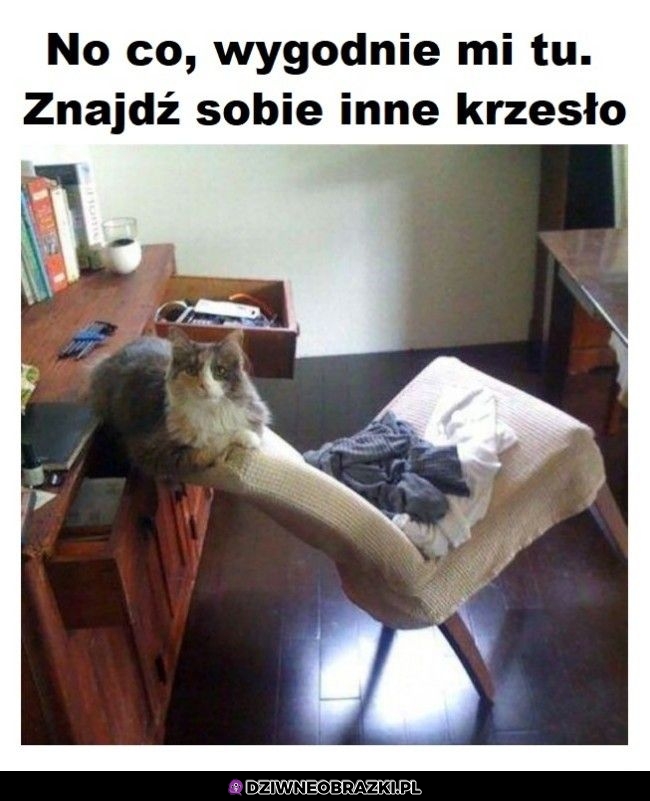 Na podłodze sobie usiądź